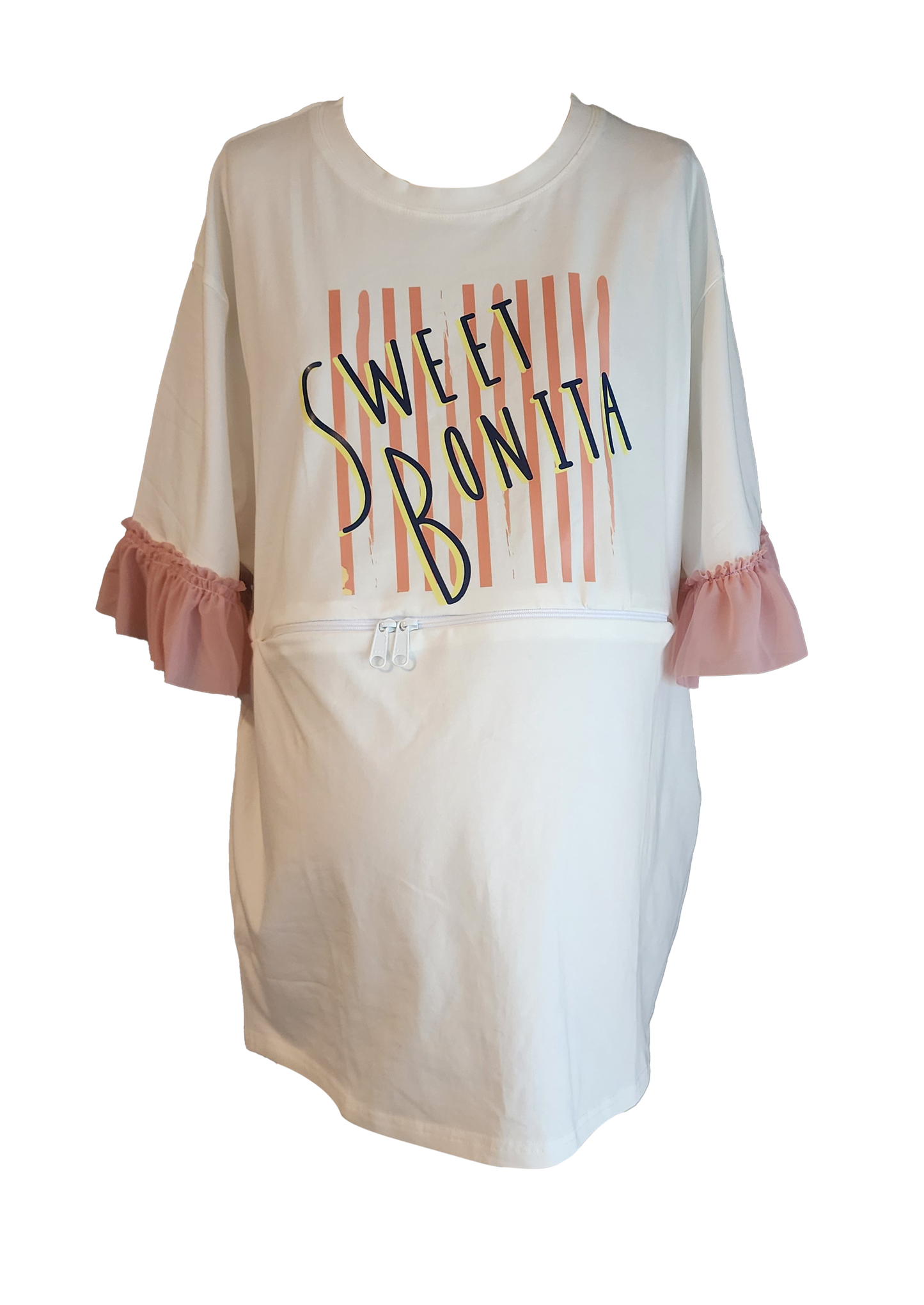 Abby Loose T-Shirt (optional nursing zipper)